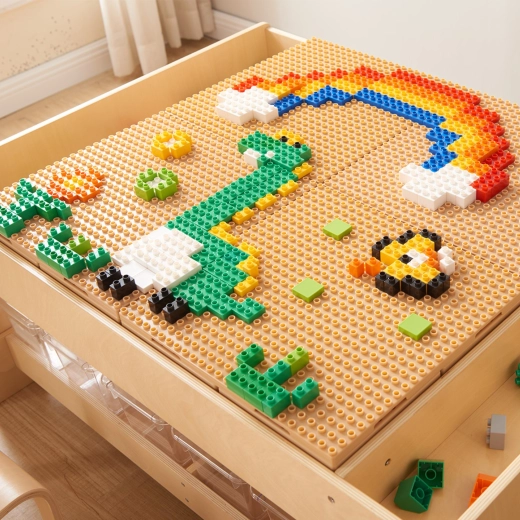 Compatibile cu mărci populare de cărămizi