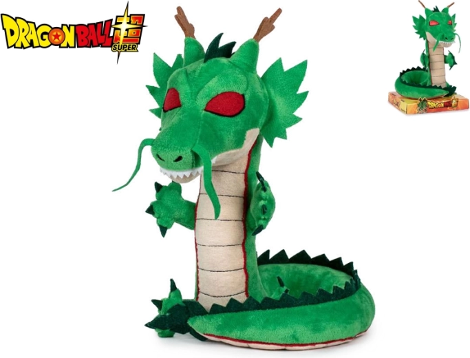 Dragon de pluș Shenron Dragon Ball Super 29 cm în cutie