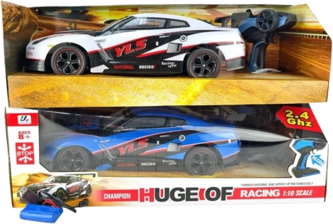 Mașină sport RC cu telecomandă 2,4 GHz (scară 1:10)