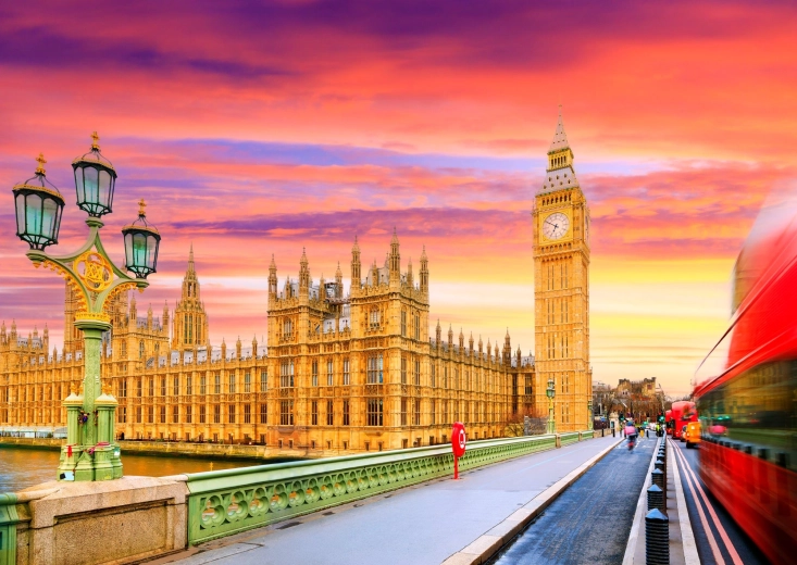 Puzzle Palatul Westminster Londra 1000 de piese