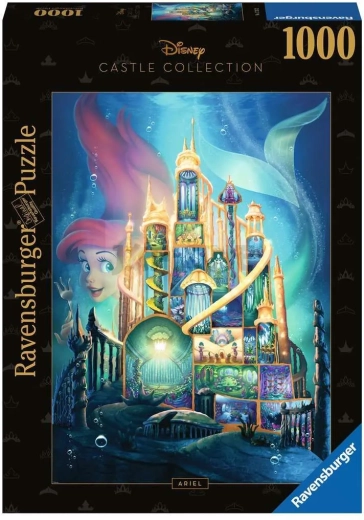 Puzzle Ravensburger Disney Castle Collection: Ariel 1000 de piese