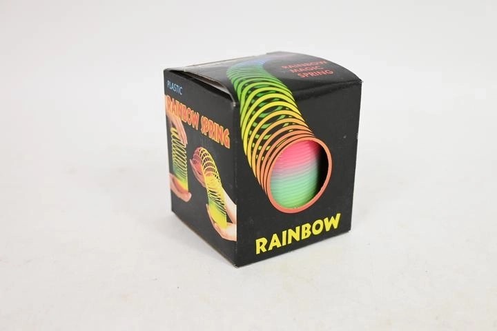 Arc curcubeu Slinky 5 cm în cutiuță