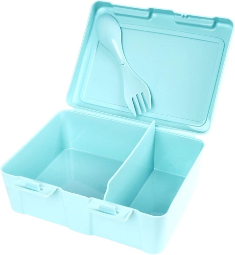 Spork 2‑în‑1 integrat, mereu la îndemână