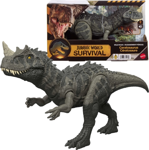 Figurină interactivă Ceratosaurus Jurassic World Survival 30 cm