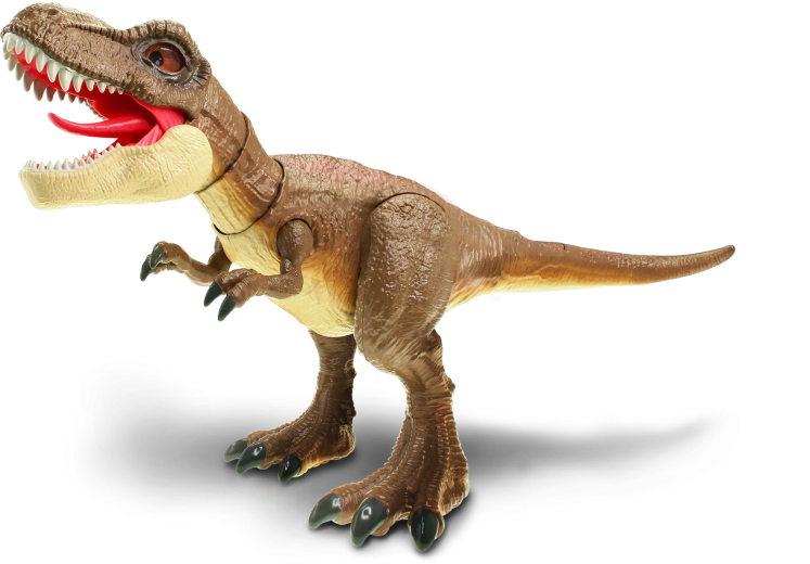 Dinozaur mers T‑Rex 47 cm cu funcția Primal Attack