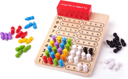 Joc de lemn Logik de la Bigjigs Toys