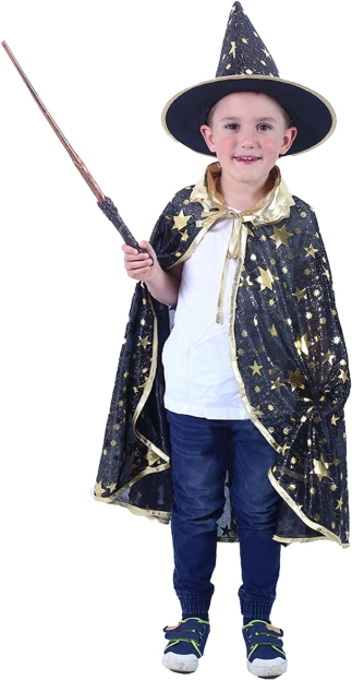 Pelerină magică de copii cu pălărie