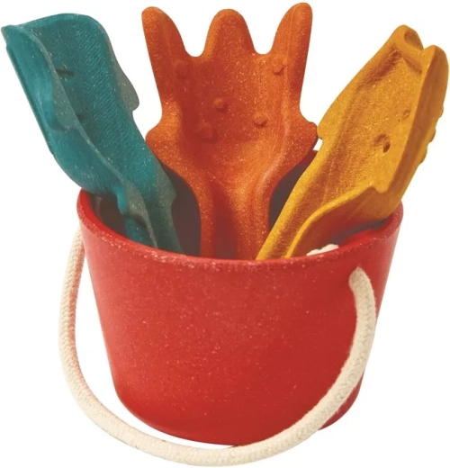 PlanToys set din lemn pentru nisip