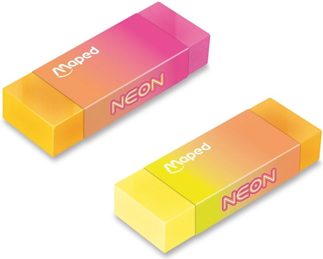 Radieră Maped Neon colorată