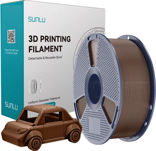 Filament Sunlu PETG maro cafea