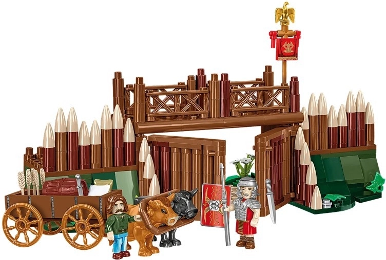 Poartă autentică a taberei romane cu deschidere