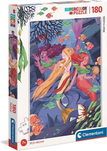 Puzzle 180 piese Mica sirenă