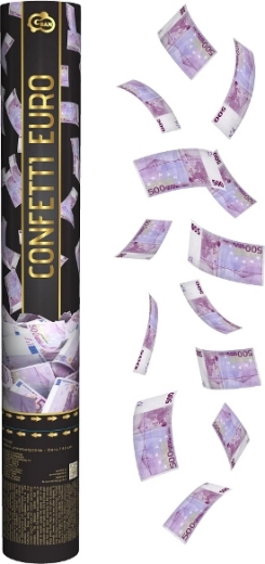 Confetti pneumatice din folie, bancnote euro
