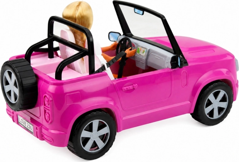 Cabriolet mare mov pentru plimbări aventuroase