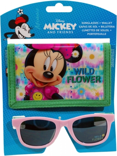 Set ochelari și portofel Minnie
