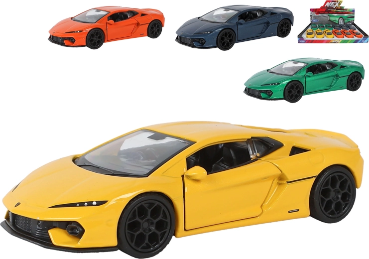 Model metalic de mașină Welly Lamborghini Temerario 1:36, 12 cm