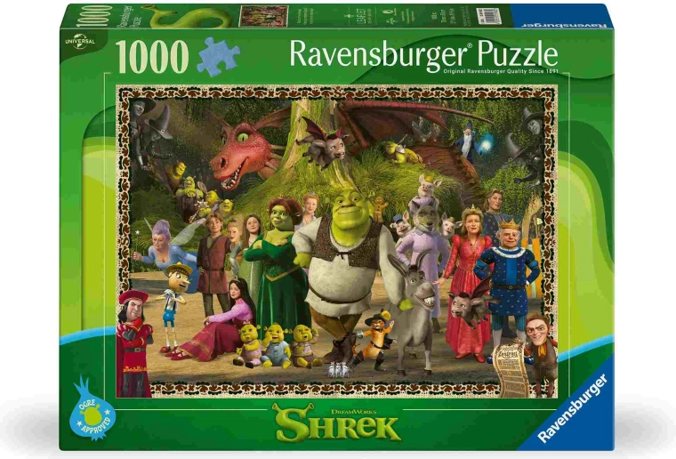 Puzzle Ravensburger Shrek: Evergreen, 1000 de piese