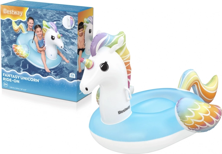 unicorn gonflabil pentru apă 150 × 117 cm Bestway