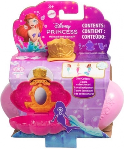 DISNEY PRINCESS sirenă în scoică – set de joacă pentru baie (mix)