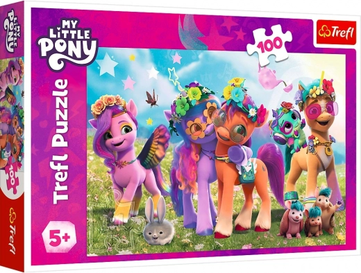 Puzzle Trefl My Little Pony Ponei distractivi 100 piese