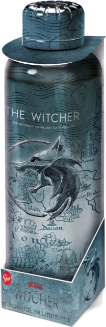 Sticlă din oțel inoxidabil Witcher