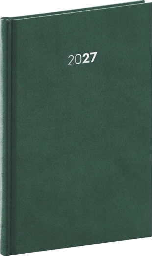 Agenda săptămânală Notique Balakon 2027 verde 15 × 21 cm