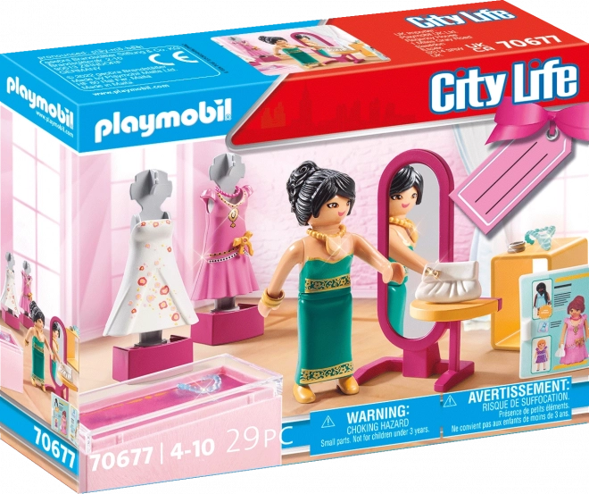 Set cadou Butic cu modă de societate City Life de la Playmobil