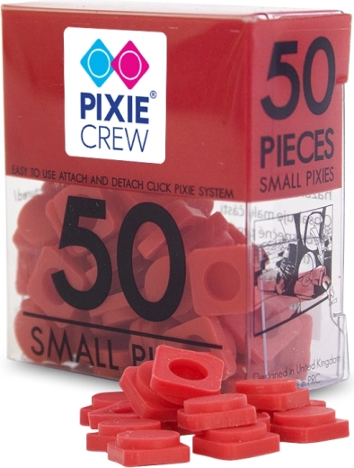 Pixie Crew pixeli mici din silicon roșii
