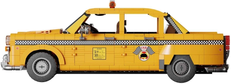Design retro autentic NEW YORK Yellow Cab