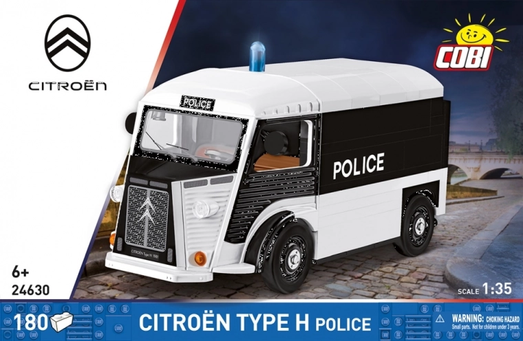 set de construcție cobi citroën type h poliție 1:35