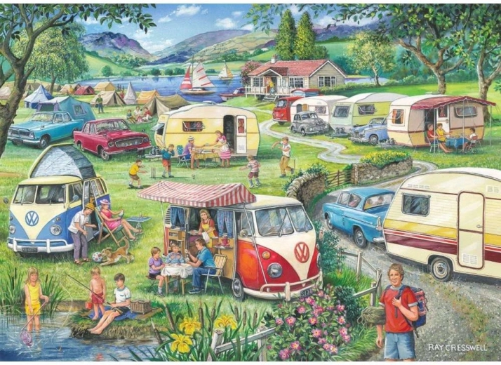 Puzzle Vacanță Fericită 1000 piese