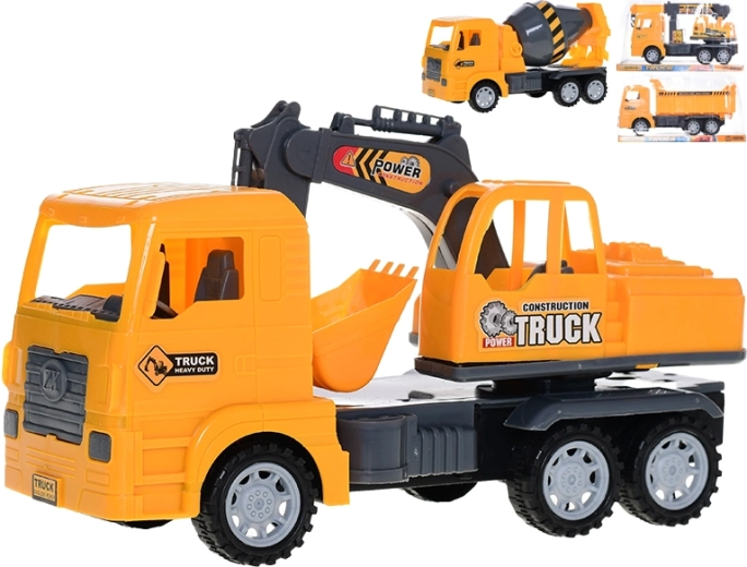 Mașină de construcții 25 cm cu mecanism de inerție