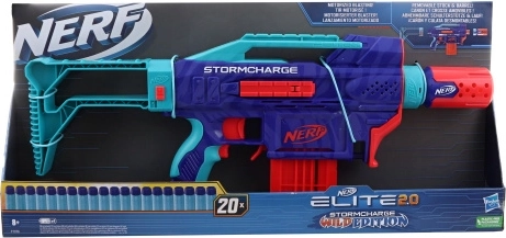 Nerf elite 2.0 stormcharge lansator semi-automat de proiectile