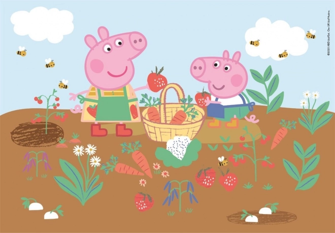Puzzle Purcelușa Peppa 30 de piese