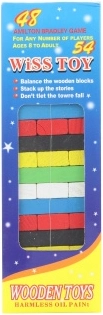 Turn colorat din lemn pentru copii