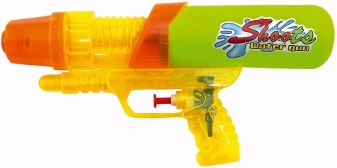 Pistolă cu apă din plastic 24 cm, 2 culori