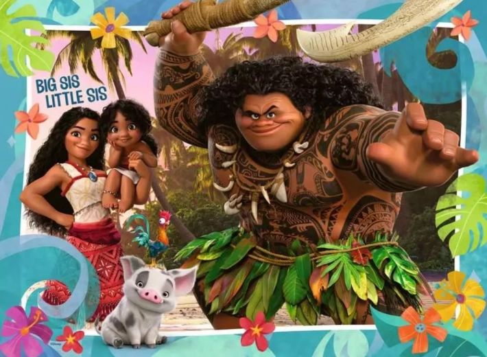 Puzzle XXL 100 de piese Vaiana 2