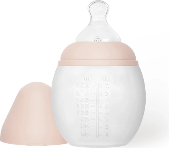 Biberon anticolici pentru bebeluși Élhée 240 ml nude - 1 bucată