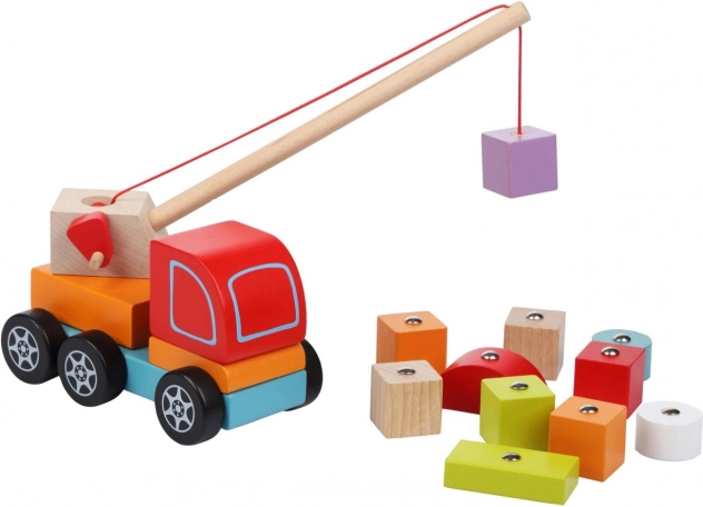 Cubika Macara Auto din Lemn cu Magnet