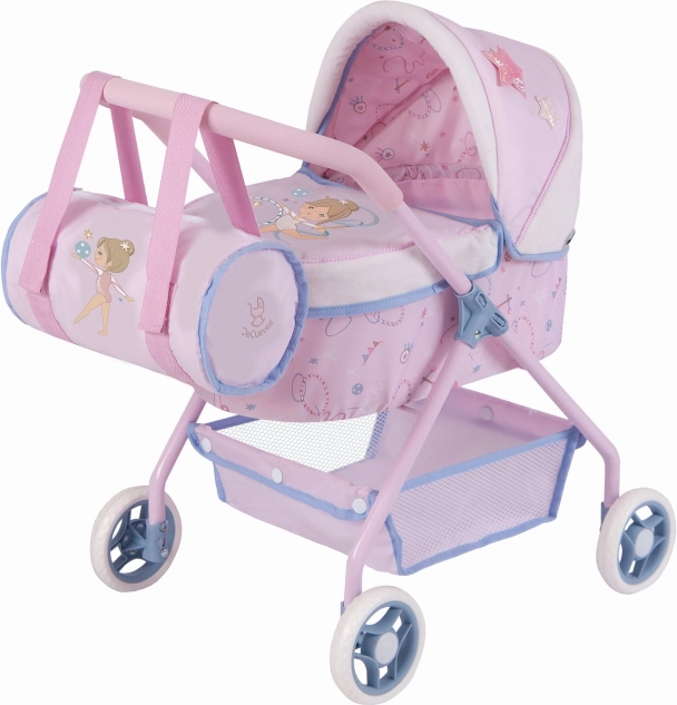 Primul meu cărucior pentru păpuși cu geantă Gala, 56 cm