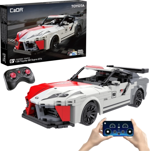 CaDA Toyota GR Supra GT4 kit RC de construcție (356 piese)