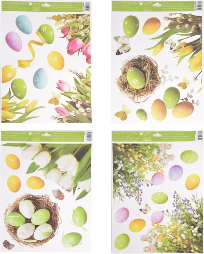 Folie pentru fereastră Ouă de Paște 42 × 30 cm (4 variante)