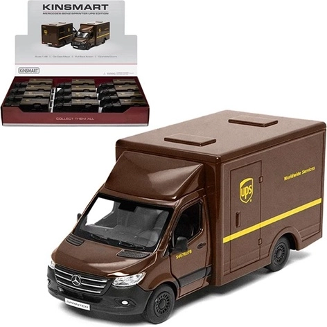 Model metalic Mercedes-Benz Sprinter UPS la scara 1:48