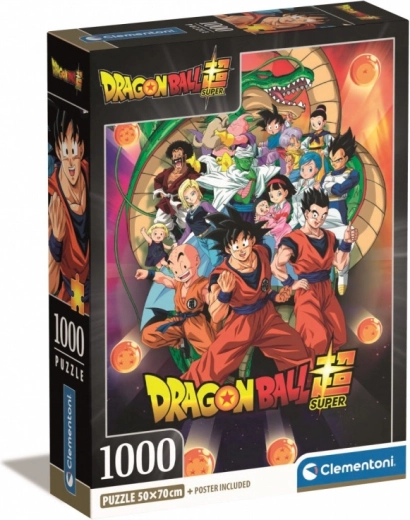 Puzzle Clementoni 1000 piese – Anime DRAGON BALL Compact