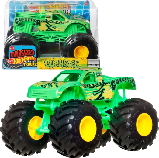 Hot Wheels Monster Trucks Gunkster 21 cm - 1 bucată