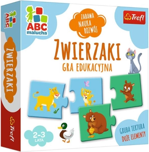 Joc Animăluțe / ABC pentru cei mici – puzzle educativ