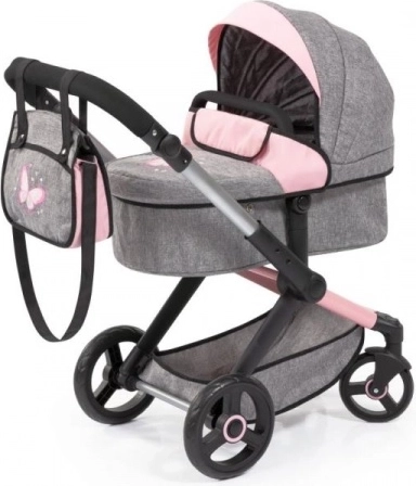 Cărucior pentru păpuși BAYER Design Pram Xeo