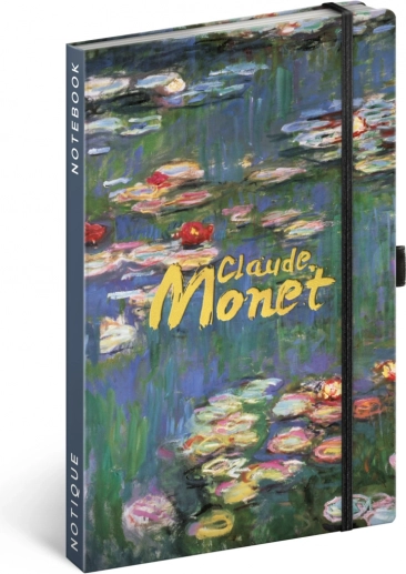 Caiet liniat NOTIQUE Claude Monet 13 × 21 cm