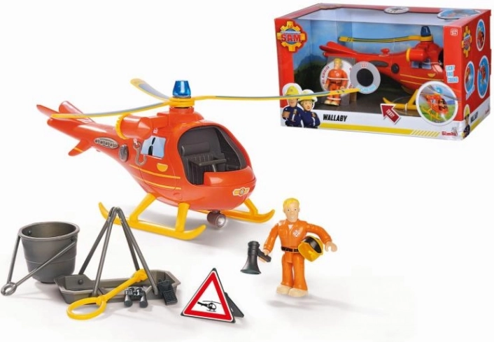 Pompierul Sam elicopter cu figurină