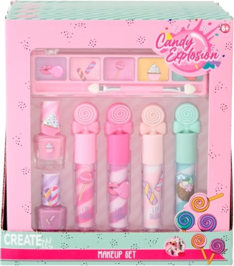 Set de machiaj pentru copii candy create it
